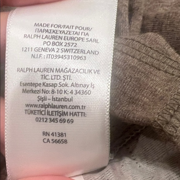 Polo by Ralph Lauren Men's Long Sleeve Grey Heather. - Picture 8 of 8